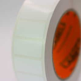 Flex-A-Freeze: 16mm(h) x 32mm(w) White Polymer Labels