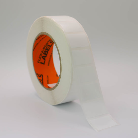 Flex-A-Freeze: 19mm(h) x 29mm(w) White Polymer Labels