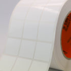 Flex-A-Freeze: 25mm(h) x 25mm(w) White Polymer Labels