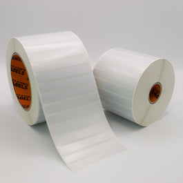 Silver Polyester Universal Solvent Acrylic Adhesive - 4,000 Per Roll Flex Porte FLEX industrial labels silver polyester universal solvent acrylic Adhesive - 4,000 Per Roll