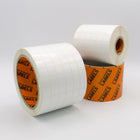 Flex-A-Versal: 10mm(h) x 10mm(w) White Polyester Labels