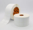 Flex-A-Versal: 19mm(h) x 25mm(w) White Polyester Labels