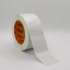 48mm Silver Polyester Universal Solvent Acrylic Adhesive Flex Porte 48x48 FLEX 023 industrial labels silver polyester universal solvent acrylic adhesive